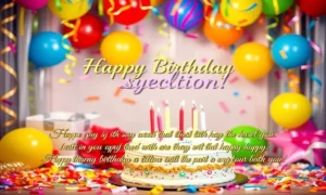 180+ Birthday Wishes for a Special Person That Touch Hearts