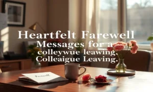 220 Farewell Messages to a Colleague Leaving with Grace