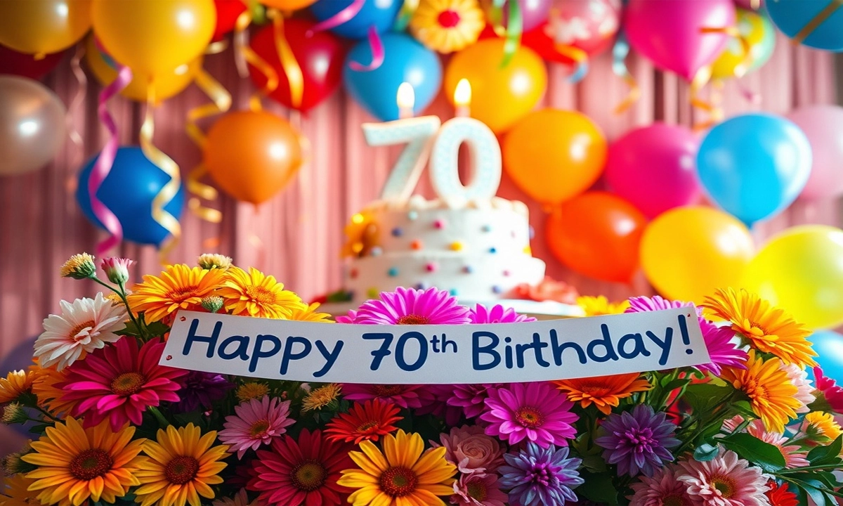 260+Ultimate Guide to 70th Birthday Wishes That Honor Life