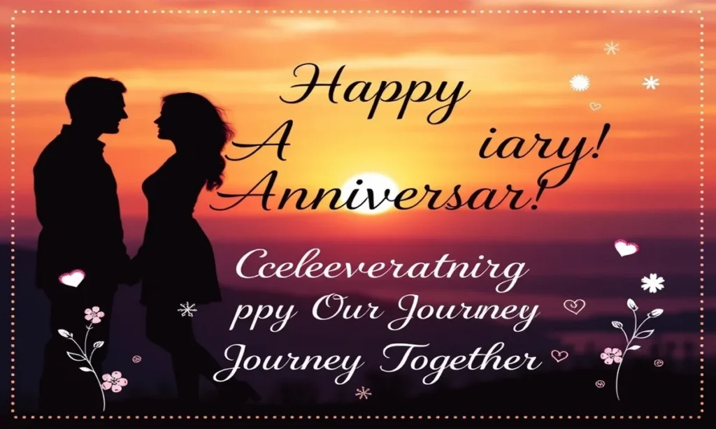 Anniversary Wishes to Celebrate Your Journey Together