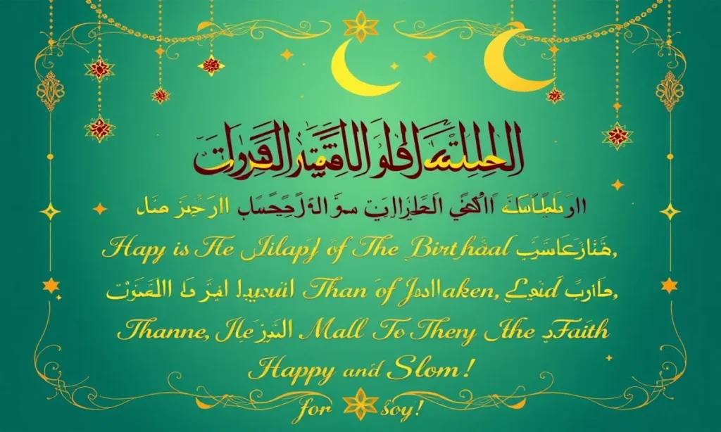 Beautiful Islamic Birthday Wishes with Duas for Your Son
