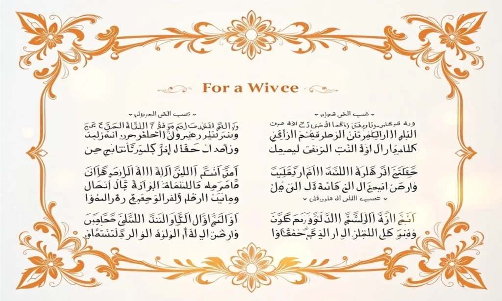 Beautiful Love Verses from the Qur'an for Your Wife
