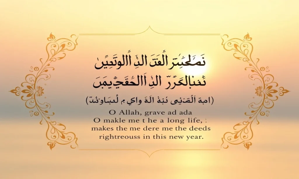 Birthday Dua for Myself in Arabic with Translation