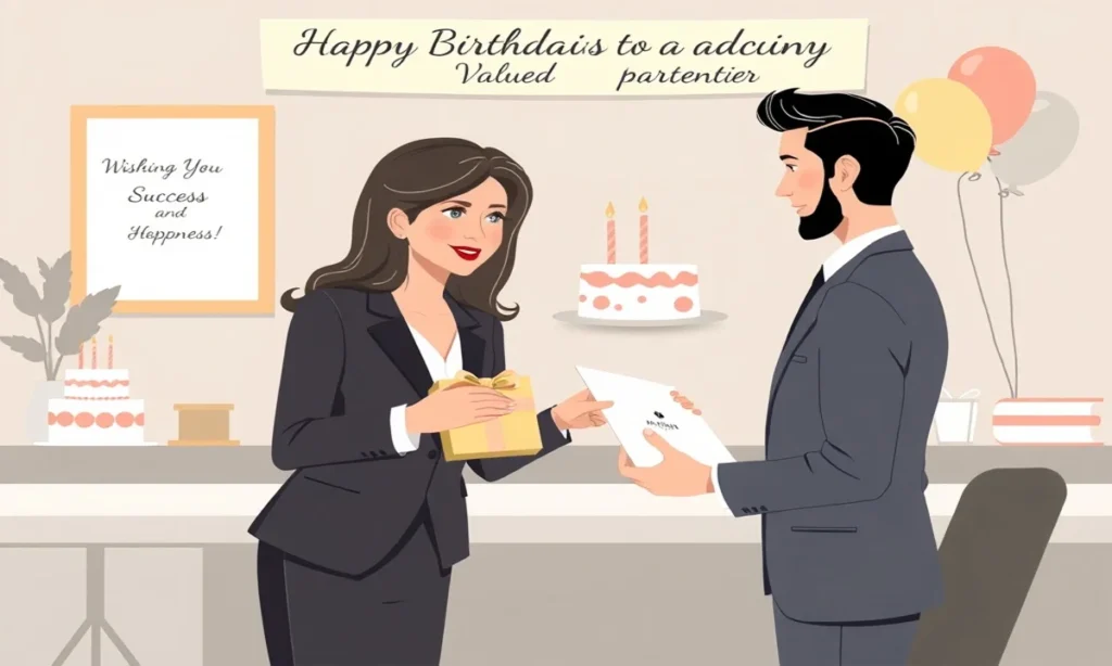 Birthday Wishes for Clients and Business Partners