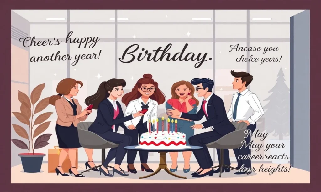 Career-Oriented Birthday Wishes for Professionals