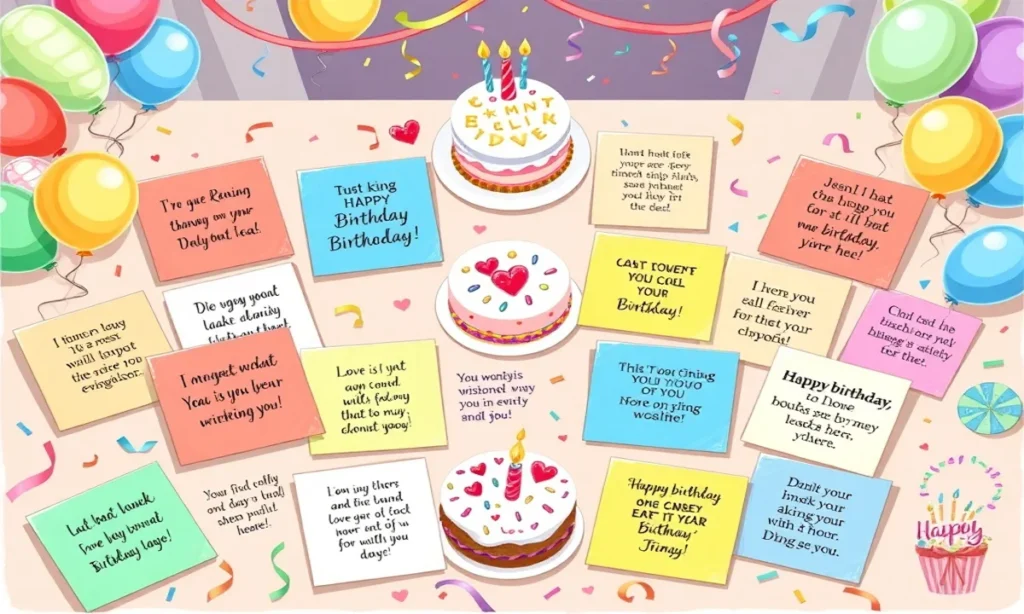 Examples of Memorable Birthday Messages for Every Occasion