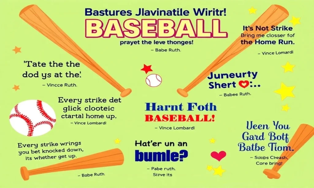 Famous Baseball Player Quotes That Inspire Kids