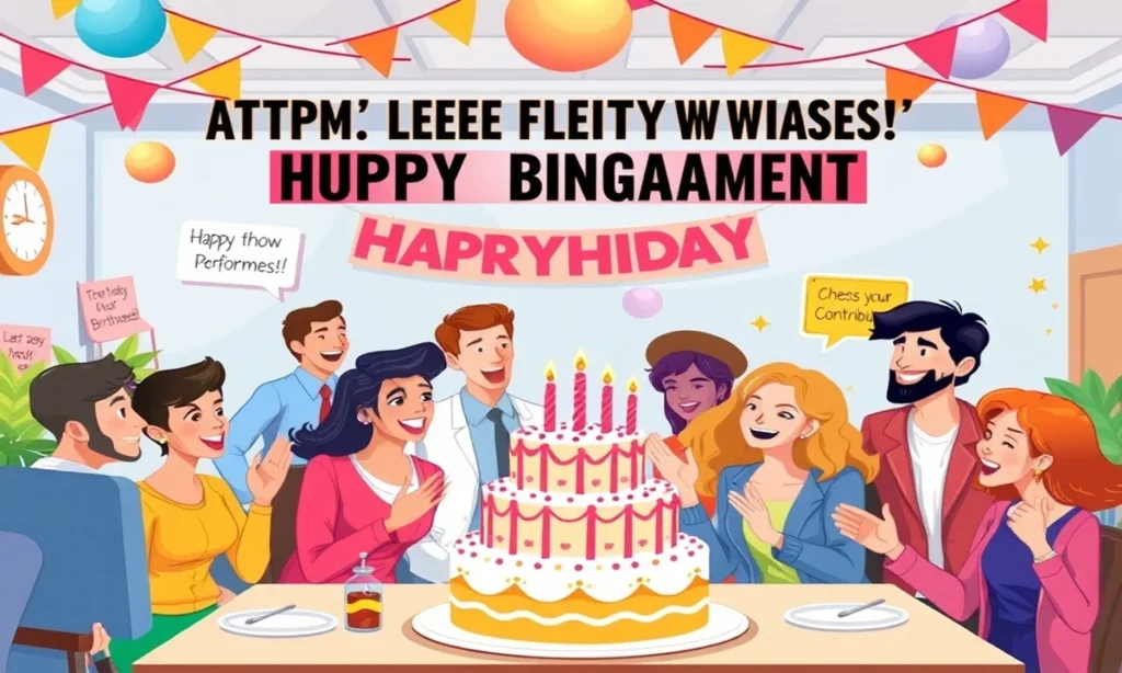 Happy Birthday Wishes That Boost Employee Engagement