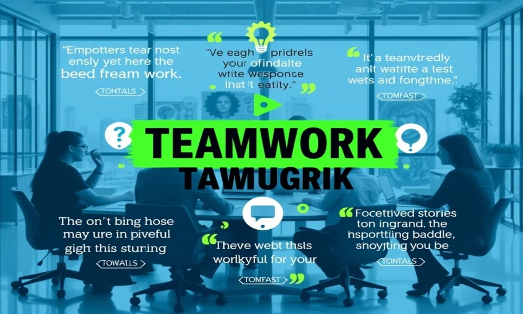 Motivational Teamwork Quotes for Workplace Success