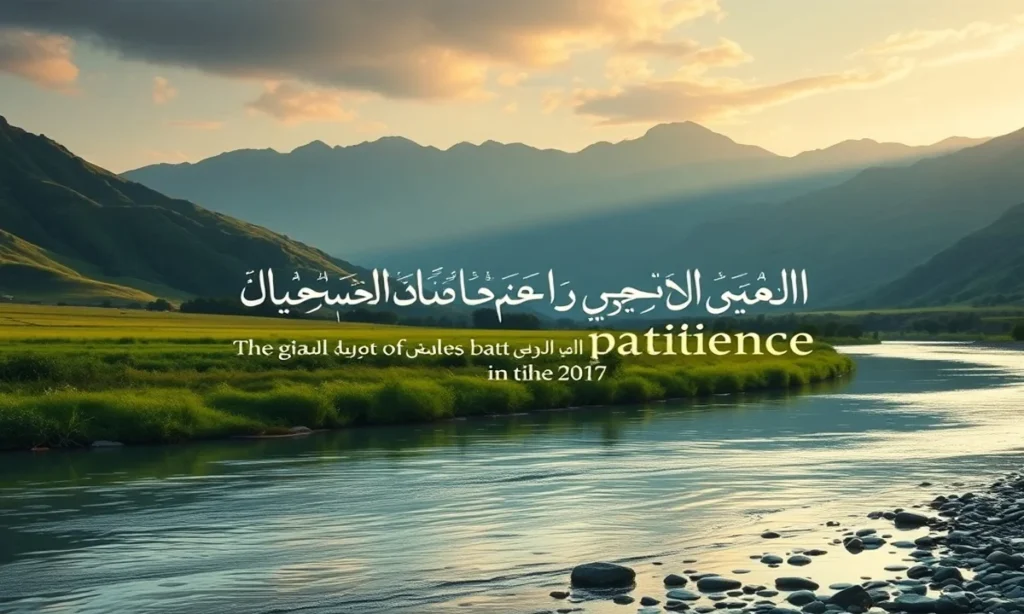 Powerful Quran Verses About Patience