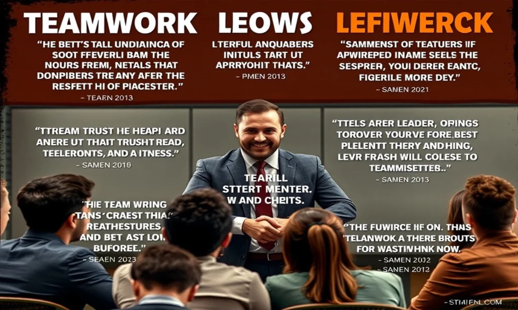 Powerful Teamwork Quotes on Leadership and Trust