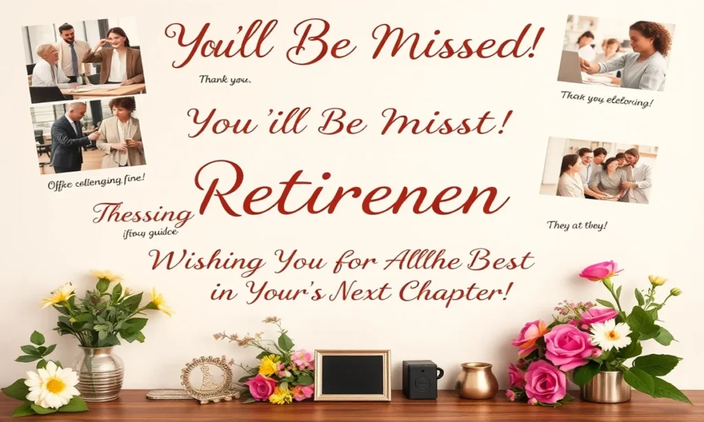 Retirement Messages for a Colleague You'll Miss