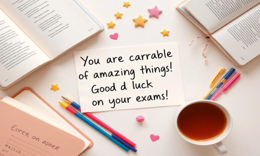 Supportive Exam Wishes to Boost Morale