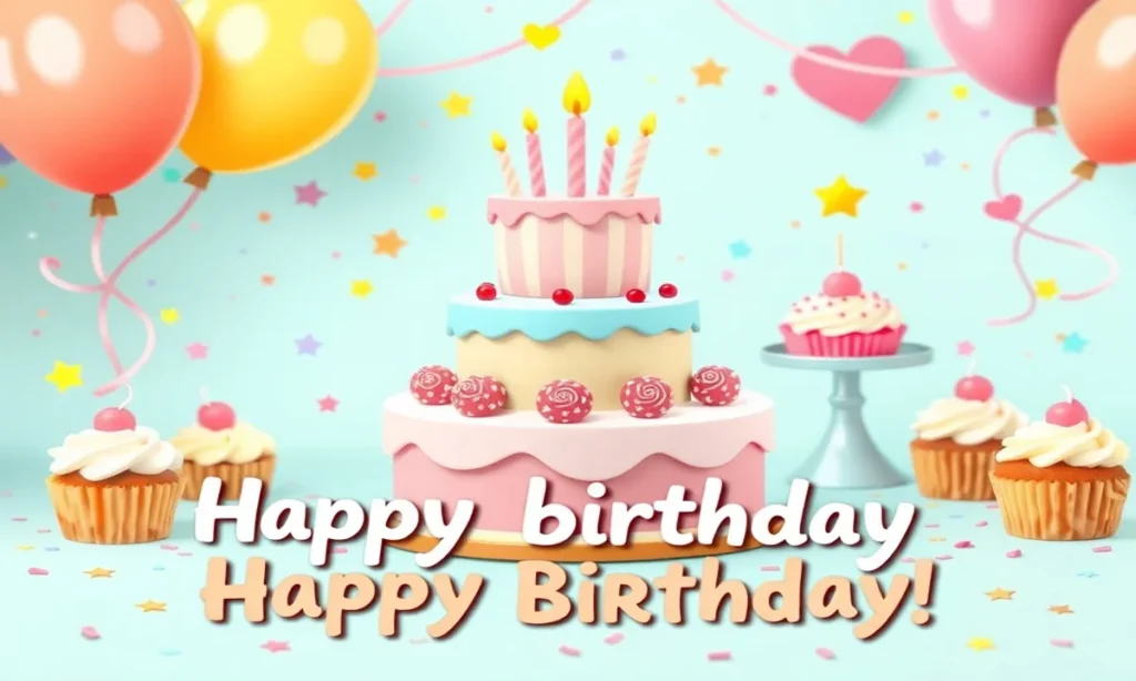 Sweet and Cute Birthday Wishes for a Special Person
