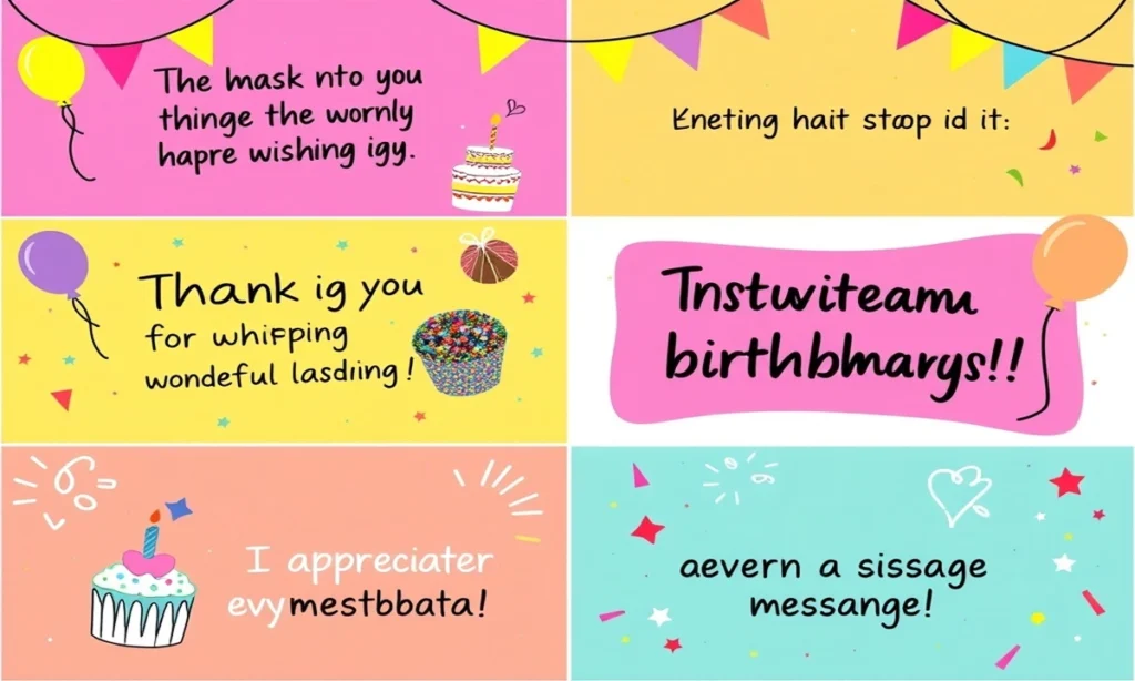 Thank You Messages for Birthday Wishes on Instagram