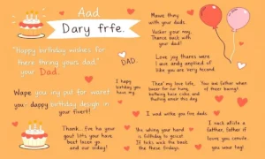 283 Heart Touching Birthday Wishes for Dad That Inspire