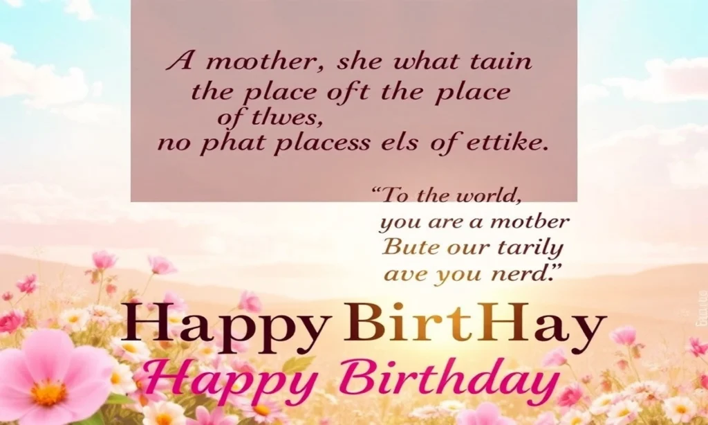 Birthday Quotes to Inspire Mom on Her Special Day