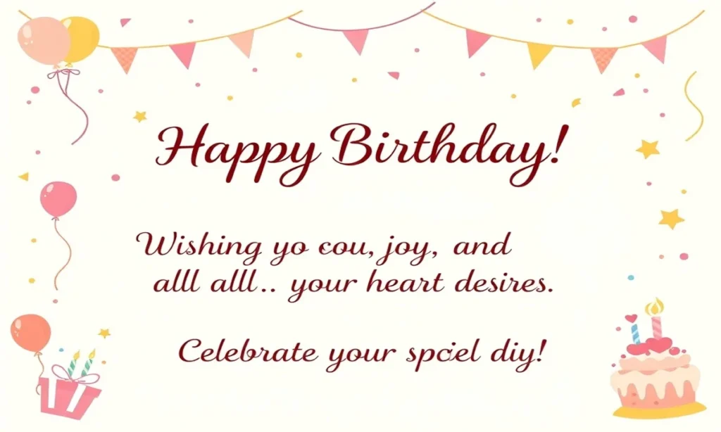 Birthday Wishes for Friends and Family – Personal, Relatable, and Heartwarming Wishes