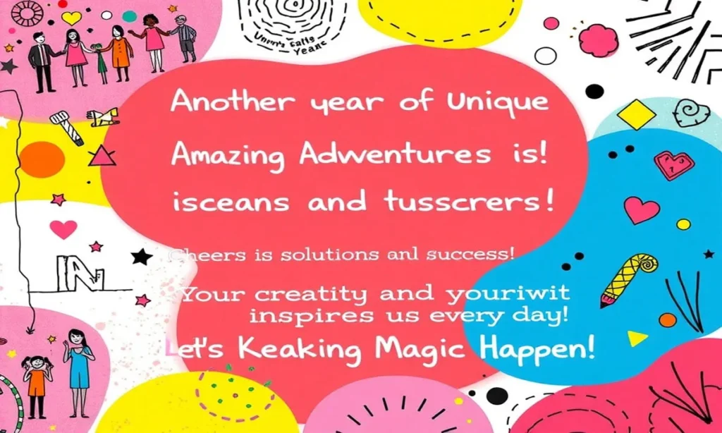 Creative and Unique Work Anniversary Messages