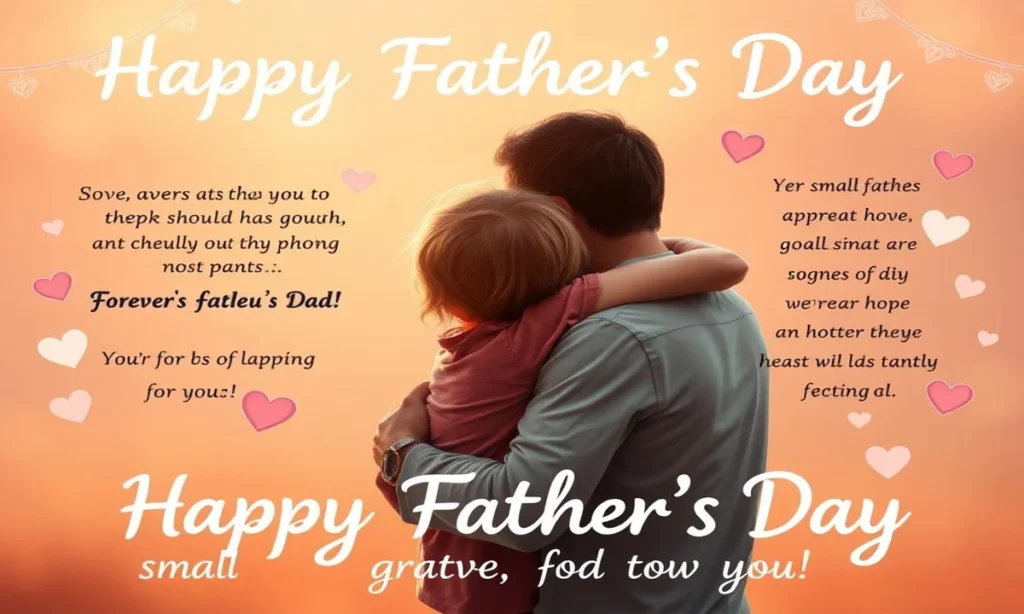 Emotional Father's Day Messages for a Loving Dad