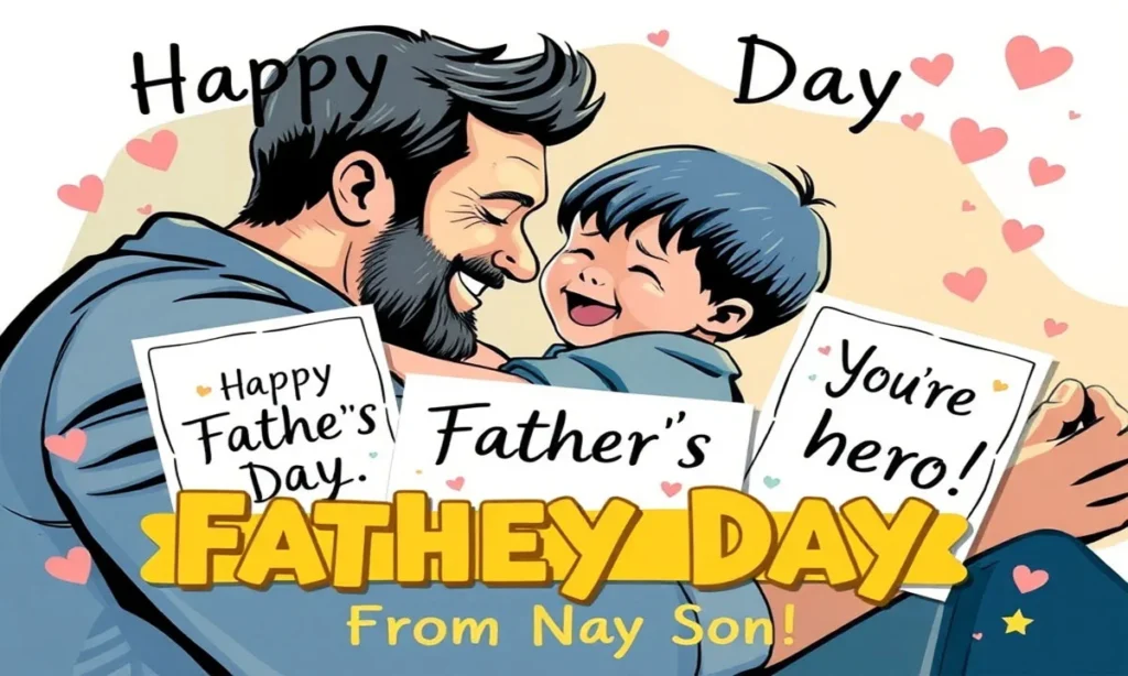 Father's Day Wishes from Son