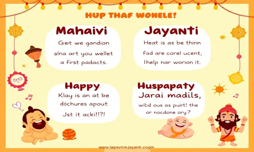 Funny and Lighthearted Mahavir Jayanti Messages to Make Others Smile