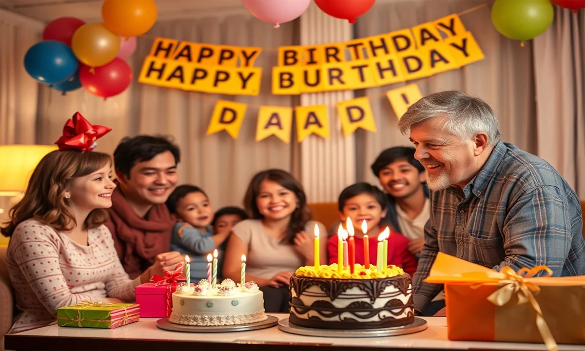 Heartwarming Father Birthday Wishes That Touch His Soul
