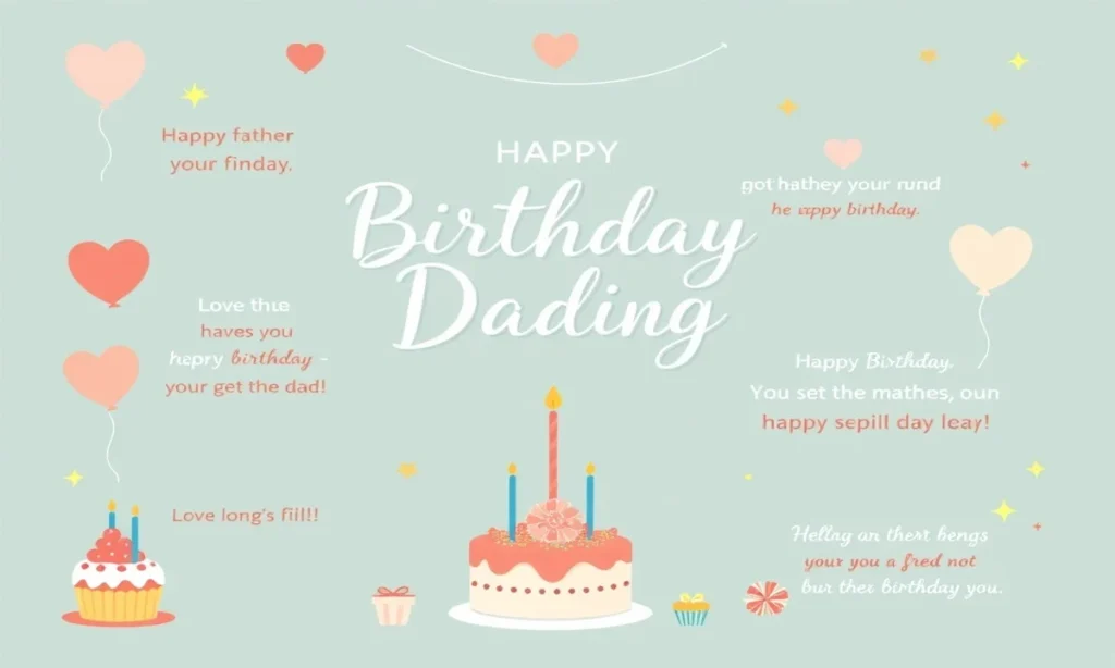 Heartwarming and Touching Birthday Wishes for Dad