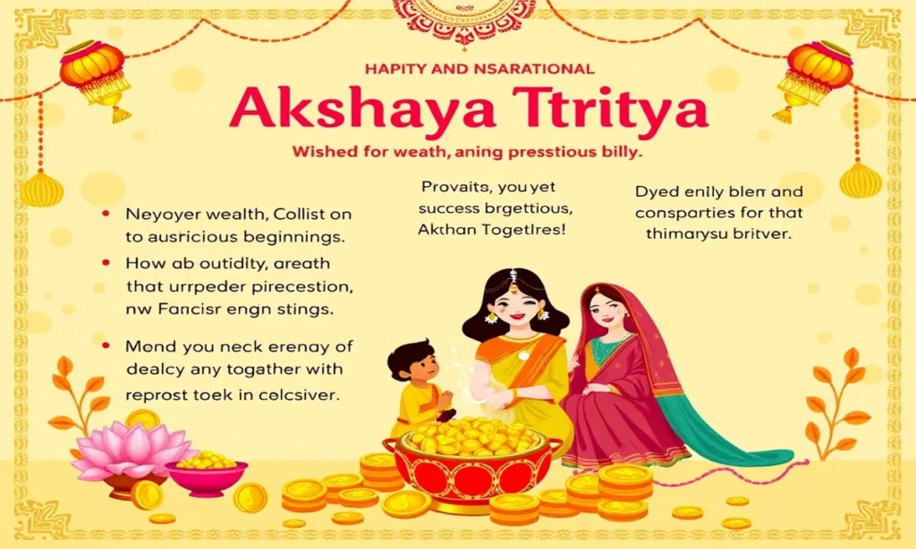 Inspirational Akshaya Tritiya Wishes for Wealth and Prosperity
