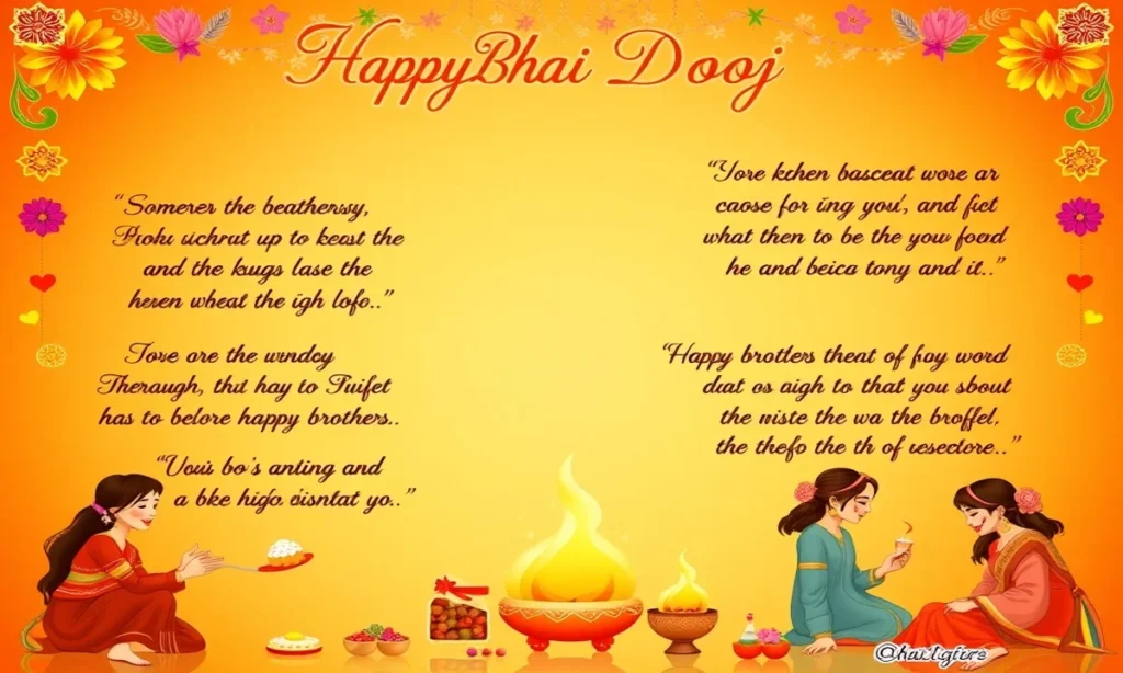 Inspirational Bhai Dooj Quotes on Sibling Love