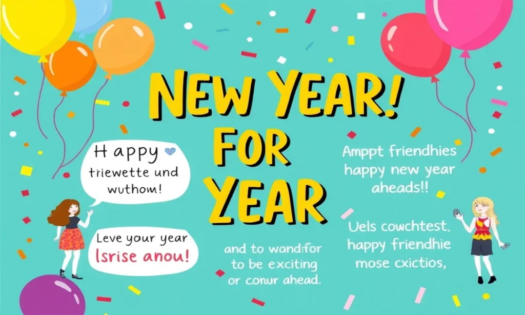 New Year Wishes for Friends & Besties – Fun and Heartfelt Messages