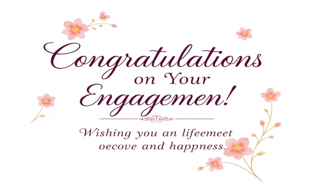 Short Engagement Wishes for Quick and Sweet Congratulations