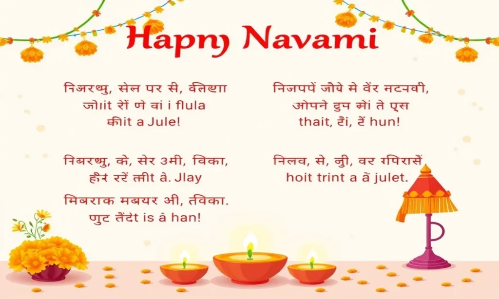 Short and Sweet Ram Navami SMS Messages