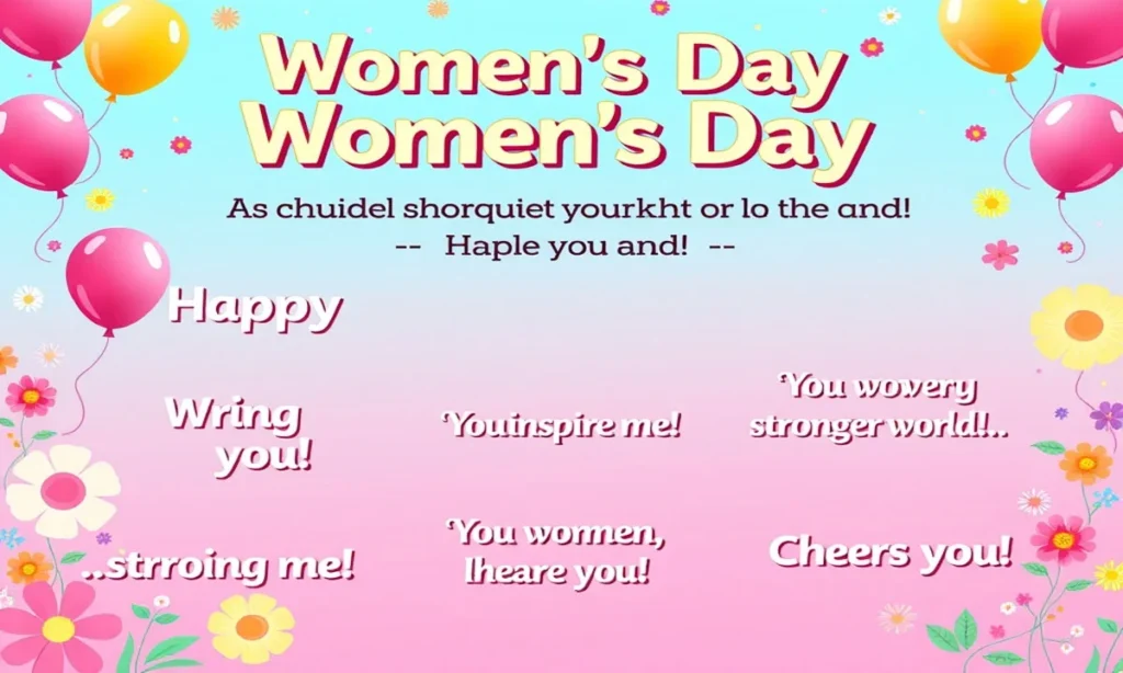 Short and Sweet Women's Day Messages for Quick Sharing