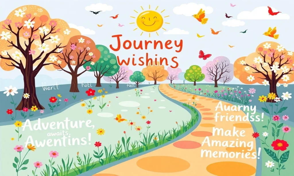 Happy Journey Wishes for Friends
