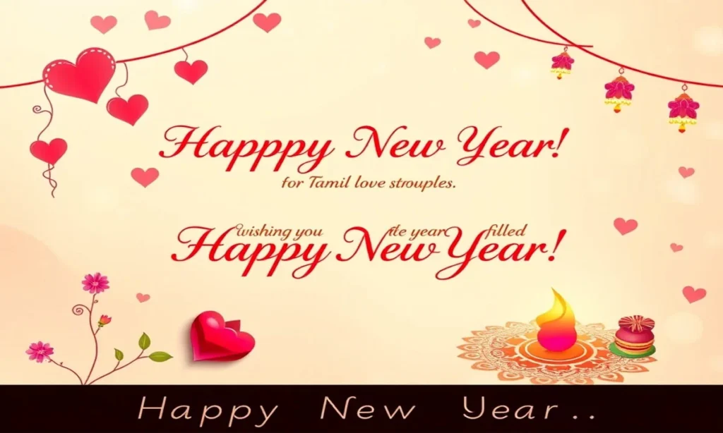 Heartfelt Tamil New Year Wishes for Couples